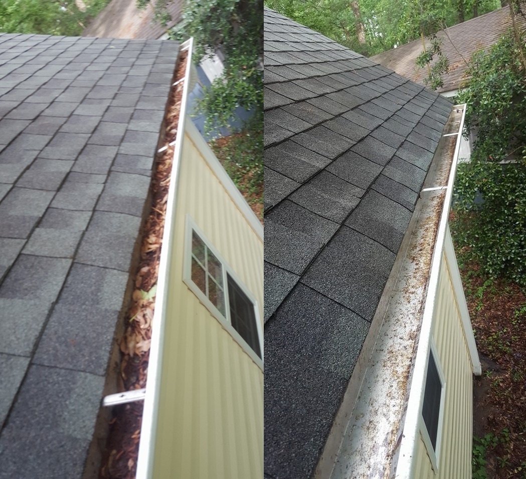 Gutter cleaning one story Little River,SC 29566
