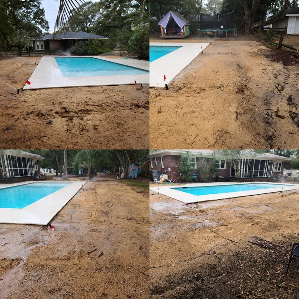 Repaired pipes from pool company, new timer, replaced valves, ran new wire, and more North Myrtle Beach,SC 29582
