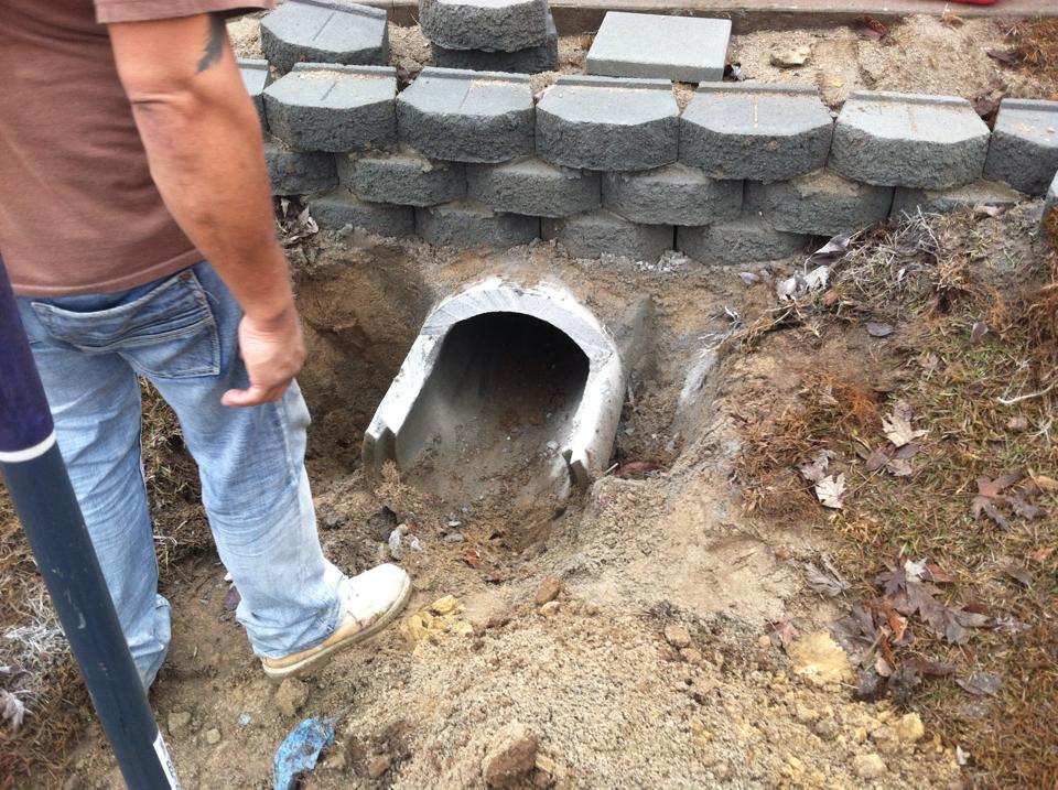 Cut Cement Pipe in Conway