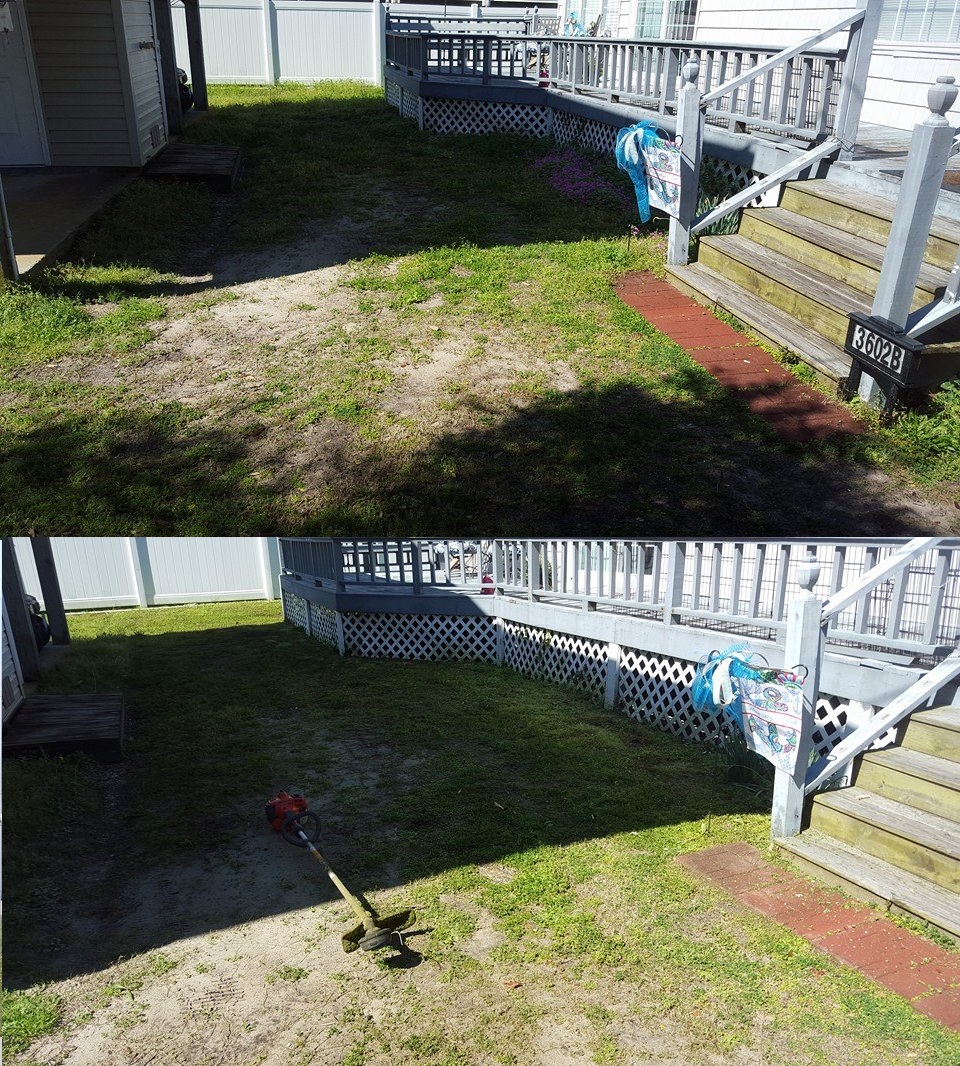 Mowing in Windy Hill area in North Myrtle Beach, SC 29582