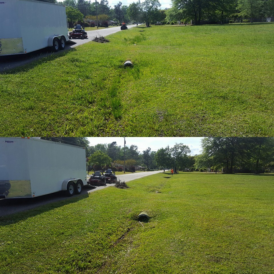 Mowing field in Loris, SC 29569