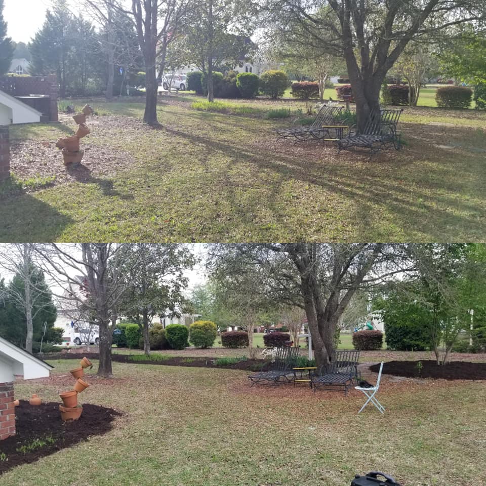 Top dressed and new mulch in the Loris, SC 29569